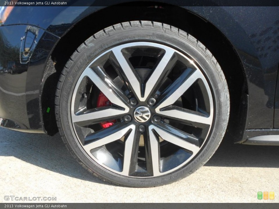 2013 Volkswagen Jetta GLI Autobahn Wheel and Tire Photo #78313954