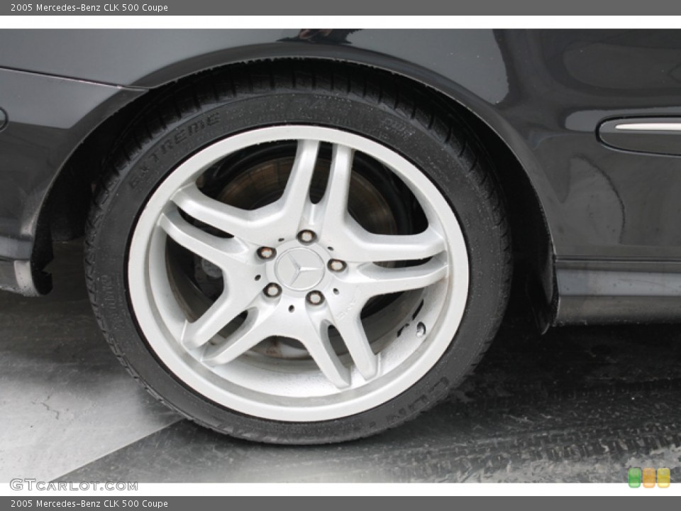 2005 Mercedes-Benz CLK 500 Coupe Wheel and Tire Photo #78314497