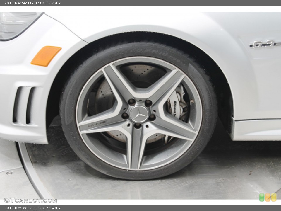 2010 Mercedes-Benz C 63 AMG Wheel and Tire Photo #78316933