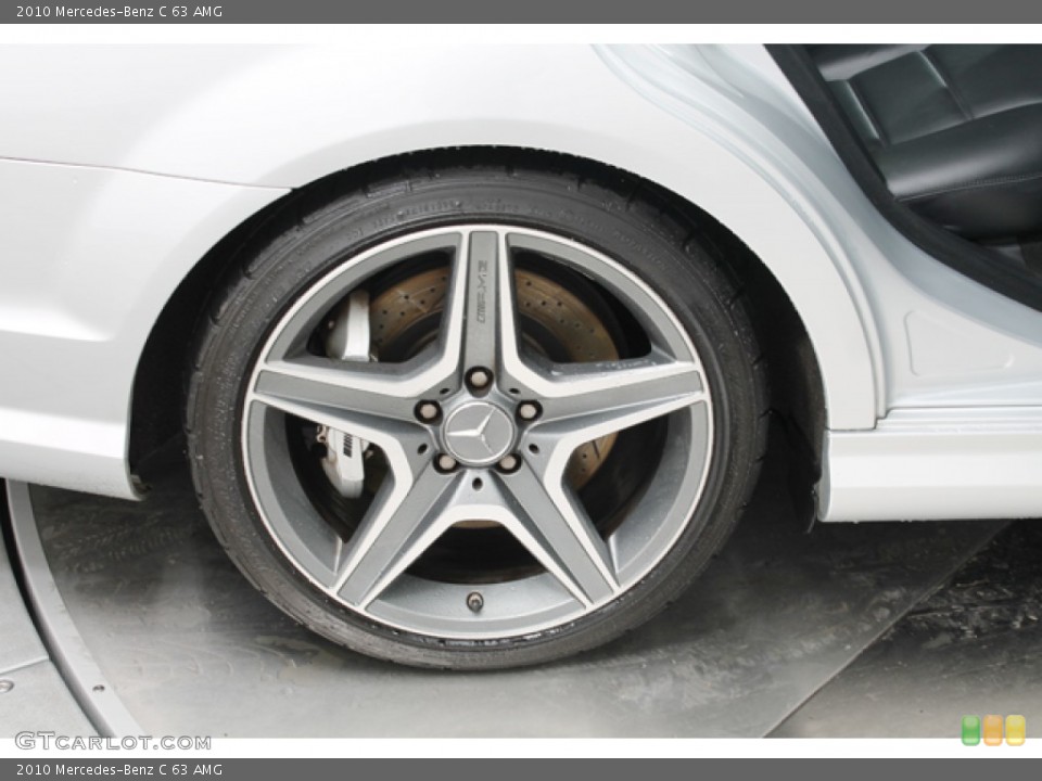 2010 Mercedes-Benz C 63 AMG Wheel and Tire Photo #78316945