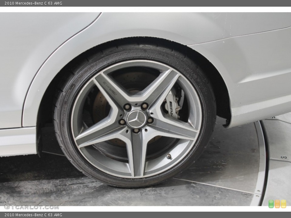 2010 Mercedes-Benz C 63 AMG Wheel and Tire Photo #78316954