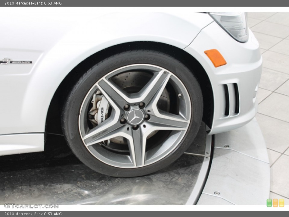 2010 Mercedes-Benz C 63 AMG Wheel and Tire Photo #78316966