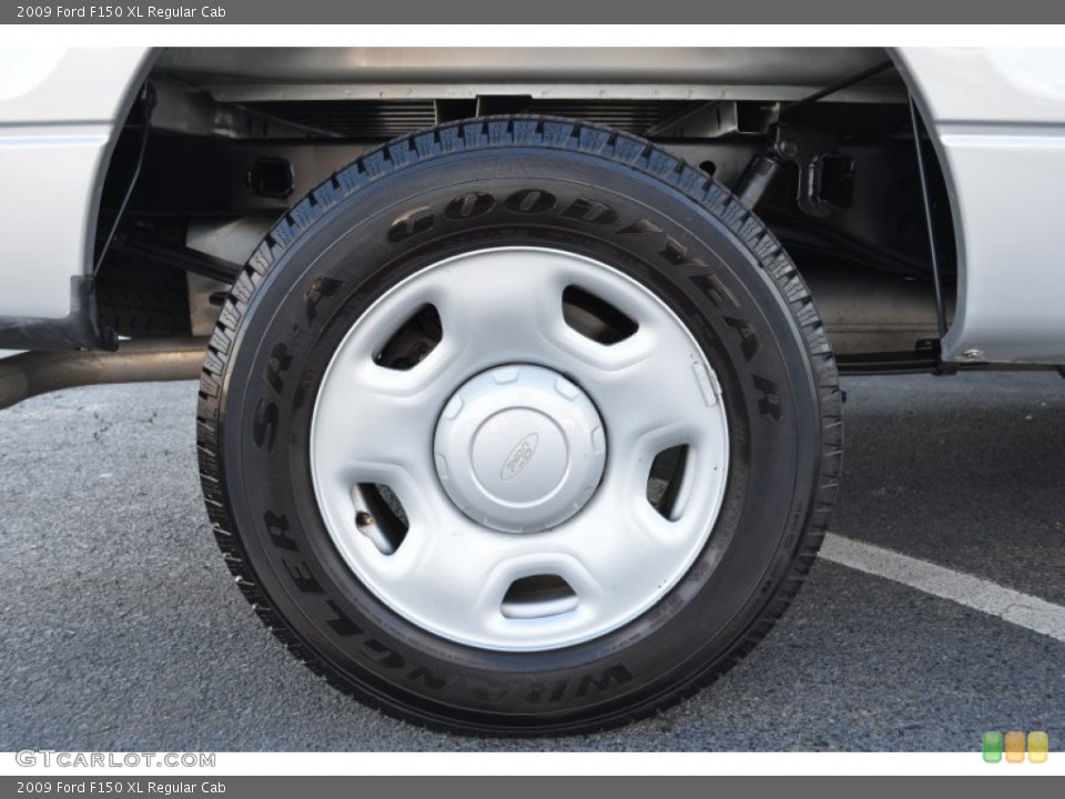 2009 Ford F150 XL Regular Cab Wheel and Tire Photo #78317576