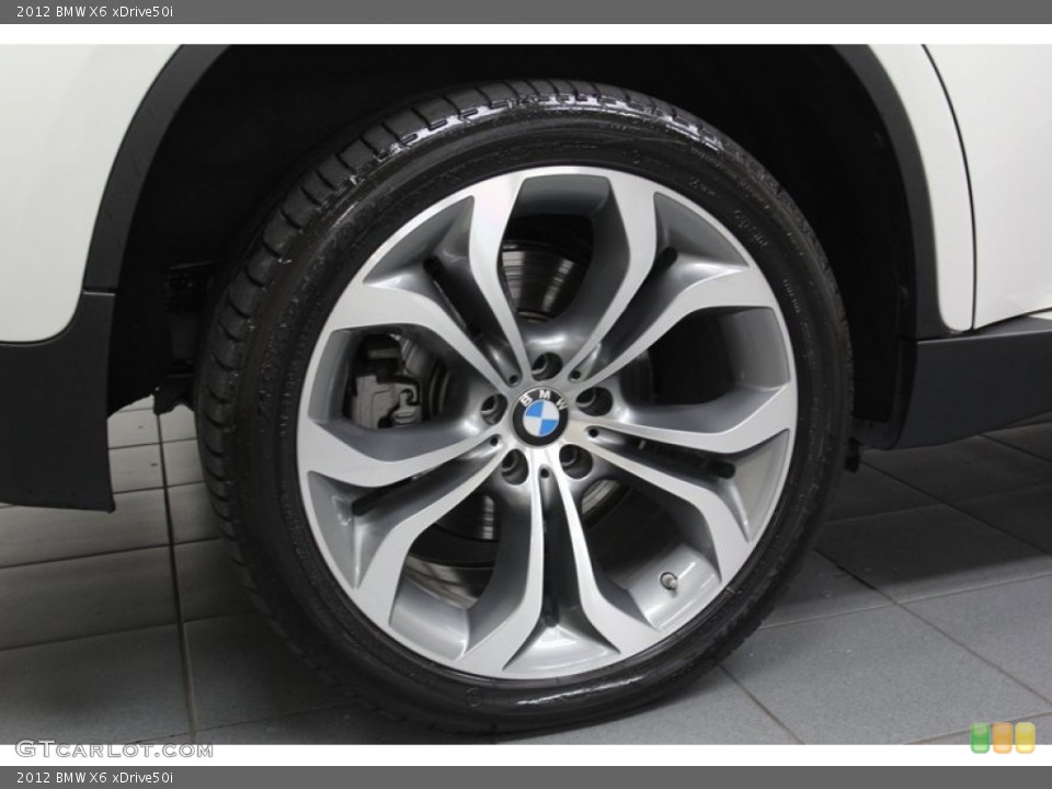 2012 BMW X6 xDrive50i Wheel and Tire Photo #78318654