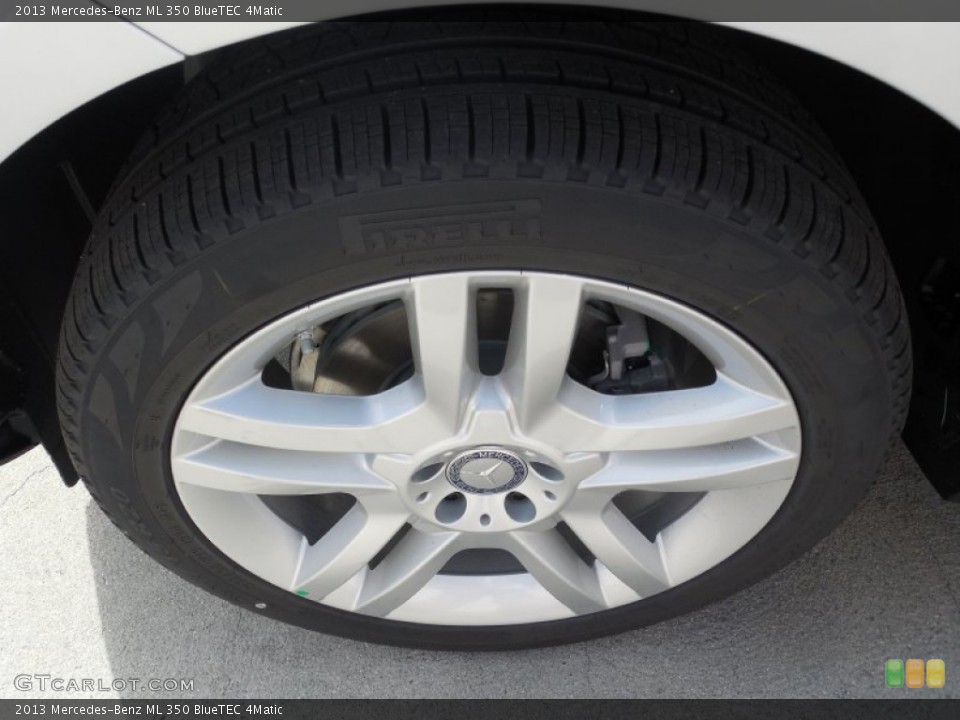 2013 Mercedes-Benz ML 350 BlueTEC 4Matic Wheel and Tire Photo #78321573