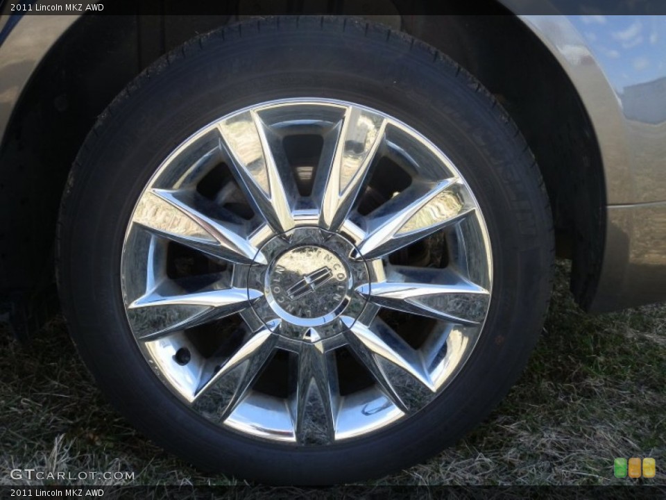 2011 Lincoln MKZ AWD Wheel and Tire Photo #78321894