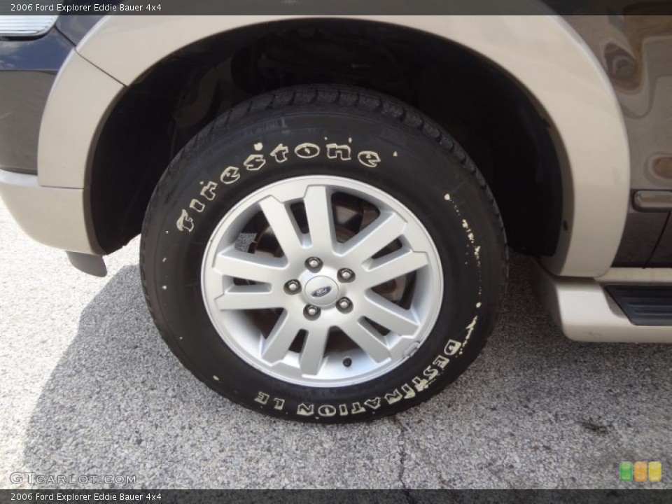 2006 Ford Explorer Eddie Bauer 4x4 Wheel and Tire Photo #78323475