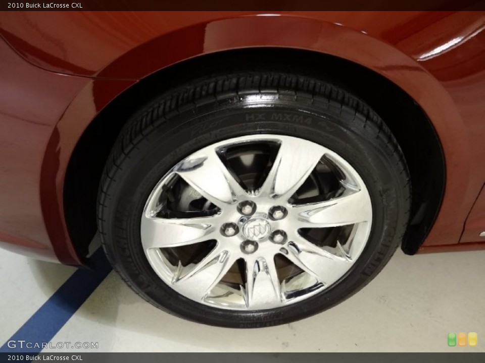2010 Buick LaCrosse CXL Wheel and Tire Photo #78327156