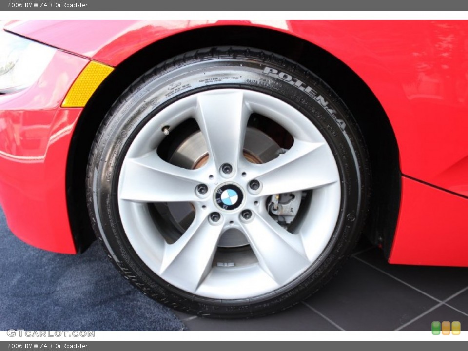 2006 BMW Z4 3.0i Roadster Wheel and Tire Photo #78330018