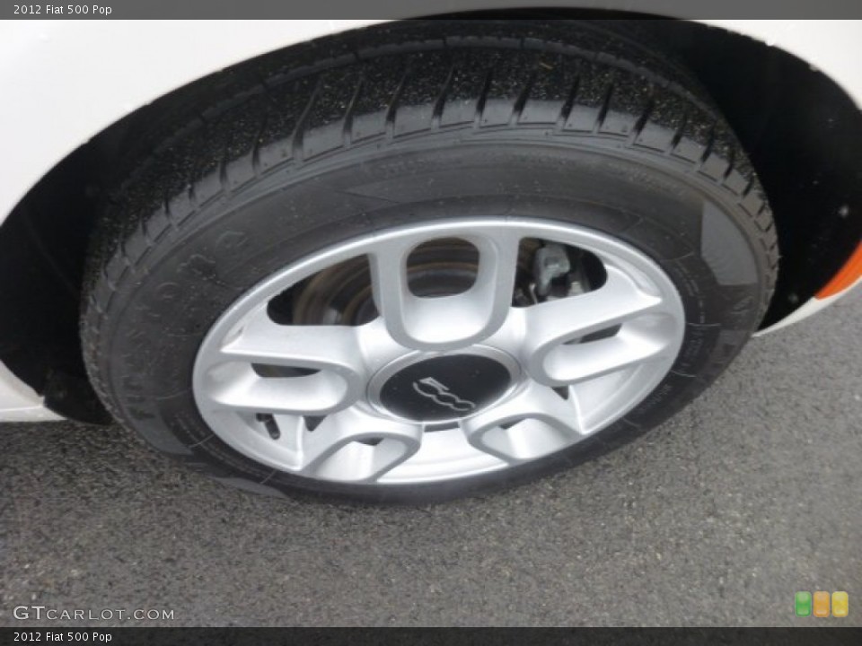 2012 Fiat 500 Pop Wheel and Tire Photo #78330099