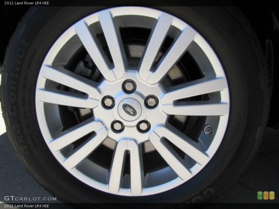 2012 Land Rover LR4 HSE Wheel and Tire Photo #78332151