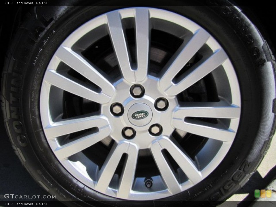 2012 Land Rover LR4 HSE Wheel and Tire Photo #78332172