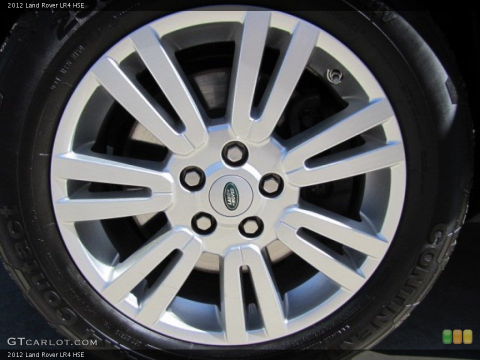2012 Land Rover LR4 HSE Wheel and Tire Photo #78332190