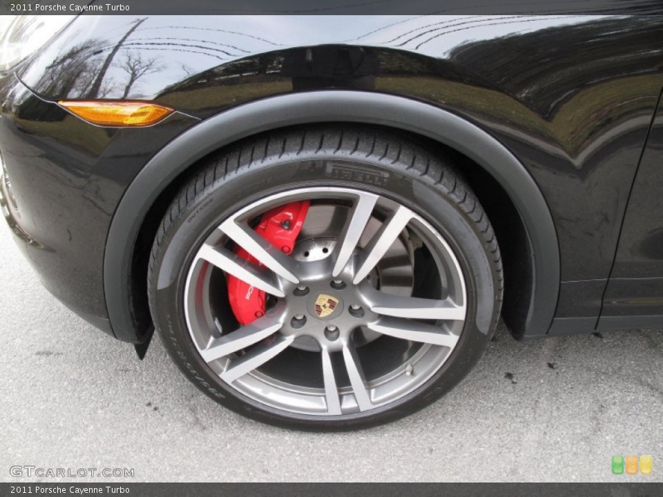 2011 Porsche Cayenne Turbo Wheel and Tire Photo #78332510