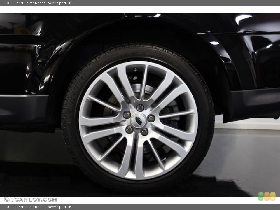 2010 Land Rover Range Rover Sport HSE Wheel and Tire Photo #78335097