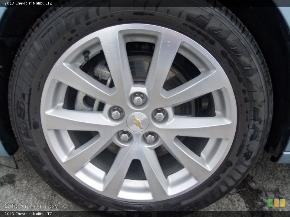 2013 Chevrolet Malibu LTZ Wheel and Tire Photo #78335664
