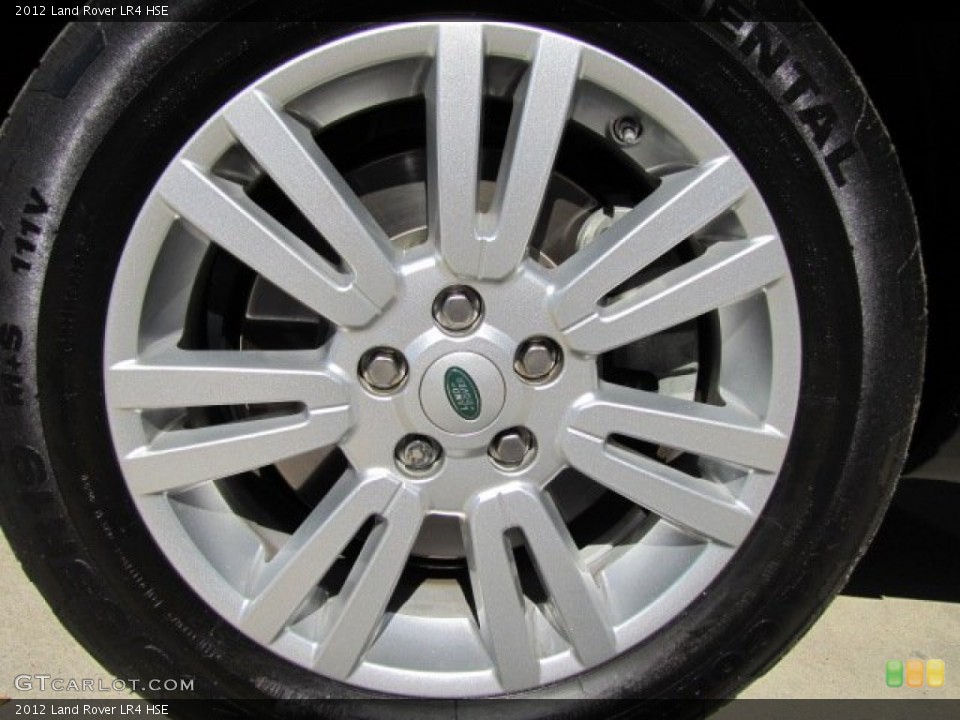 2012 Land Rover LR4 HSE Wheel and Tire Photo #78336259