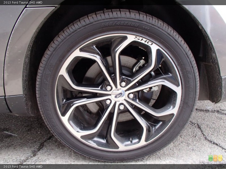 2013 Ford Taurus SHO AWD Wheel and Tire Photo #78336498