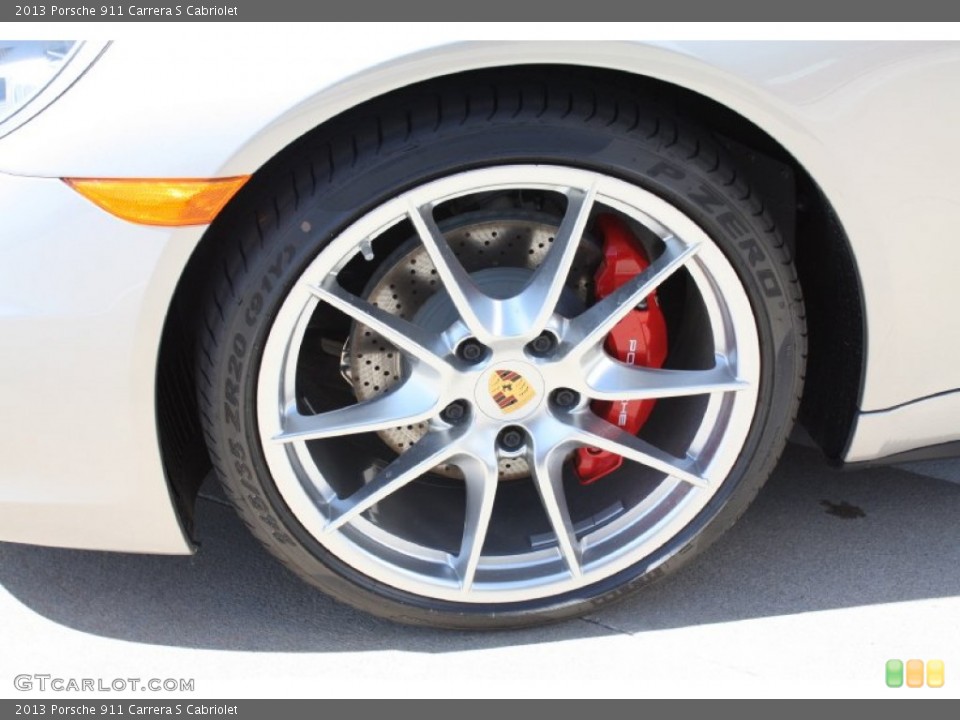 2013 Porsche 911 Carrera S Cabriolet Wheel and Tire Photo #78337176