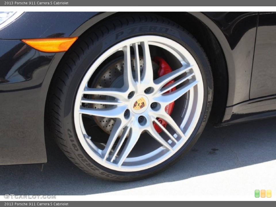 2013 Porsche 911 Carrera S Cabriolet Wheel and Tire Photo #78338331