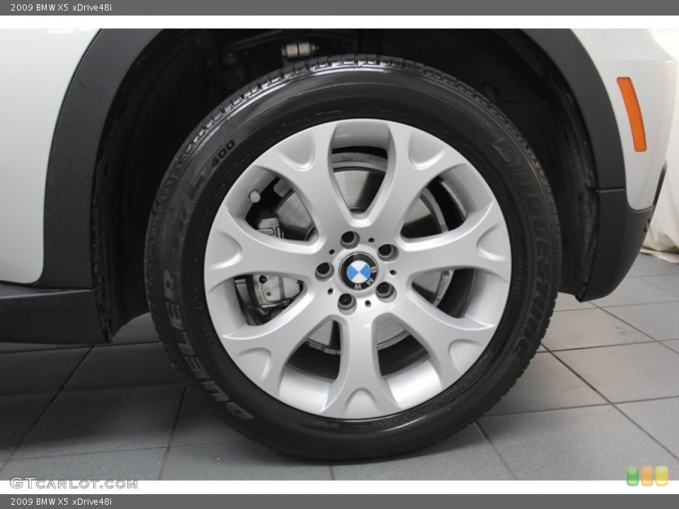 2009 BMW X5 xDrive48i Wheel and Tire Photo #78338940