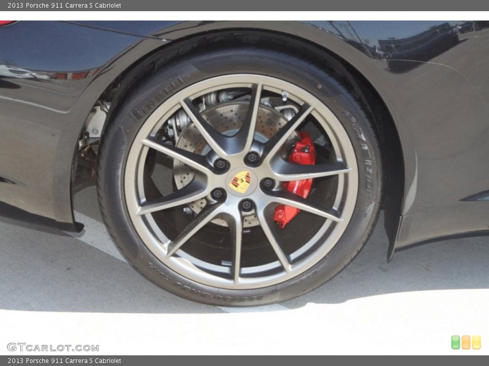 2013 Porsche 911 Carrera S Cabriolet Wheel and Tire Photo #78339053
