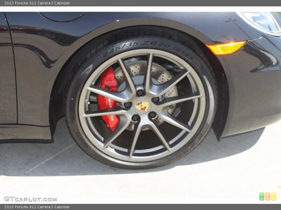 2013 Porsche 911 Carrera S Cabriolet Wheel and Tire Photo #78339075
