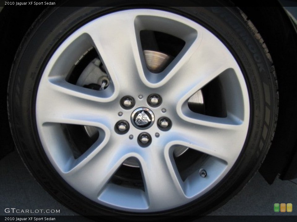 2010 Jaguar XF Sport Sedan Wheel and Tire Photo #78339618