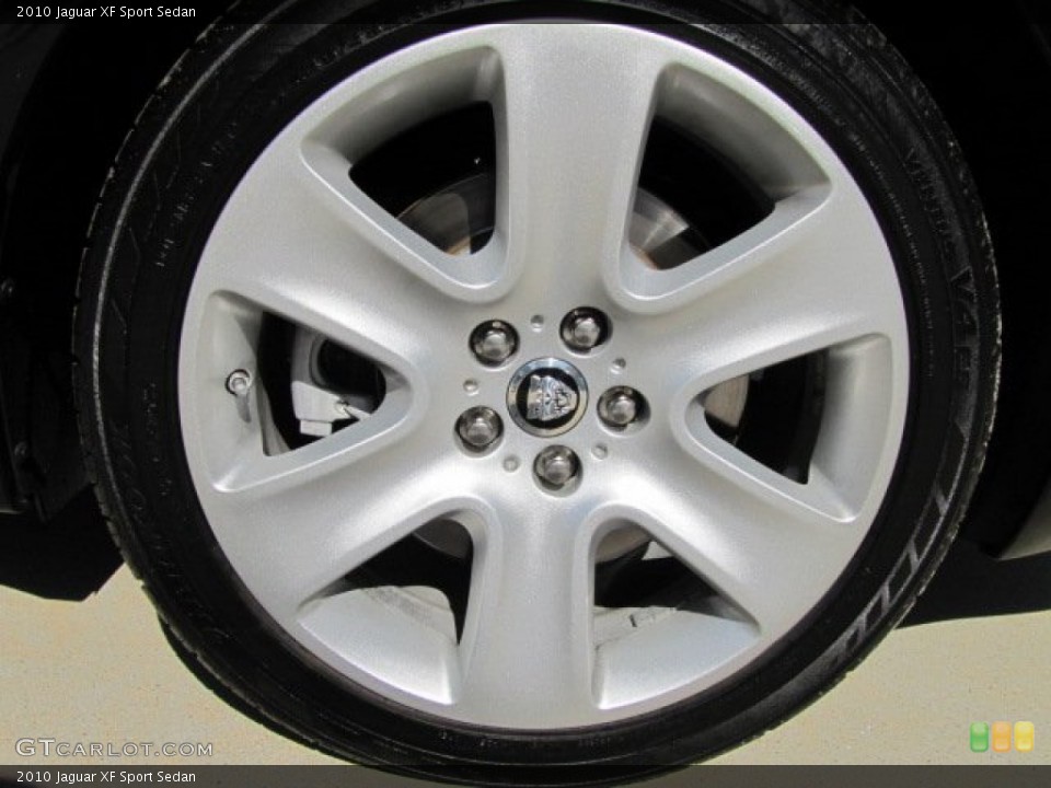 2010 Jaguar XF Sport Sedan Wheel and Tire Photo #78339651