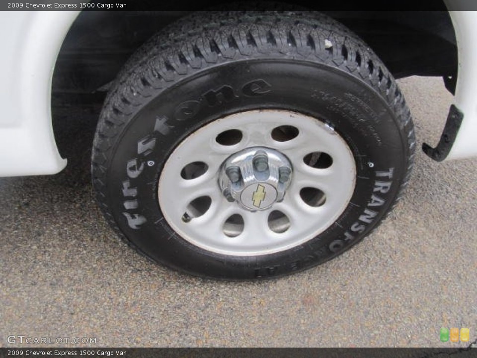2009 Chevrolet Express Wheels and Tires