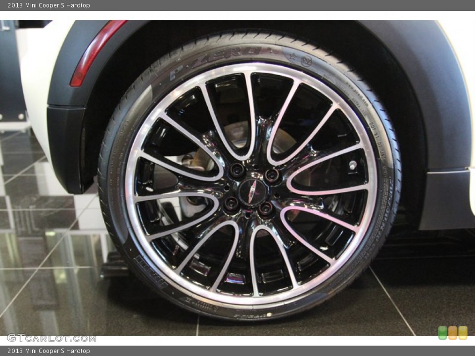 2013 Mini Cooper S Hardtop Wheel and Tire Photo #78343334