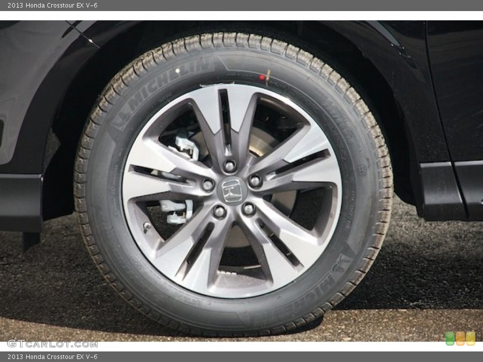 2013 Honda Crosstour EX V-6 Wheel and Tire Photo #78344047