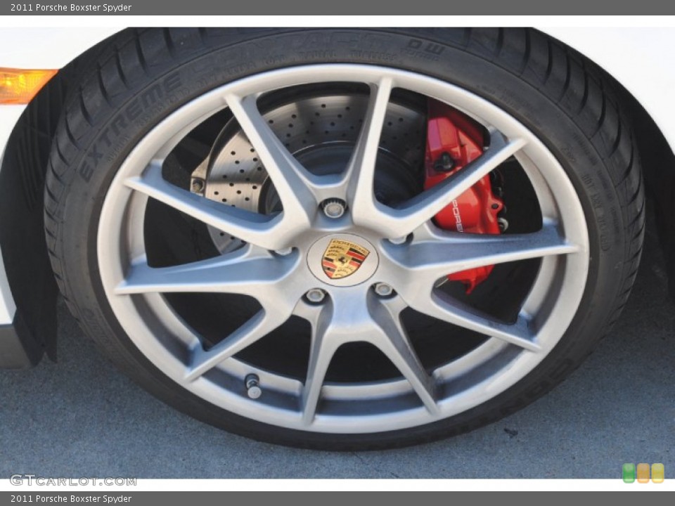 2011 Porsche Boxster Spyder Wheel and Tire Photo #78345894