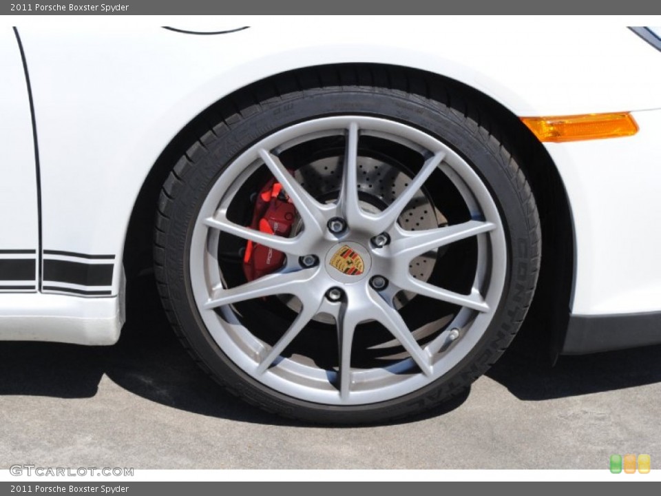2011 Porsche Boxster Spyder Wheel and Tire Photo #78346011