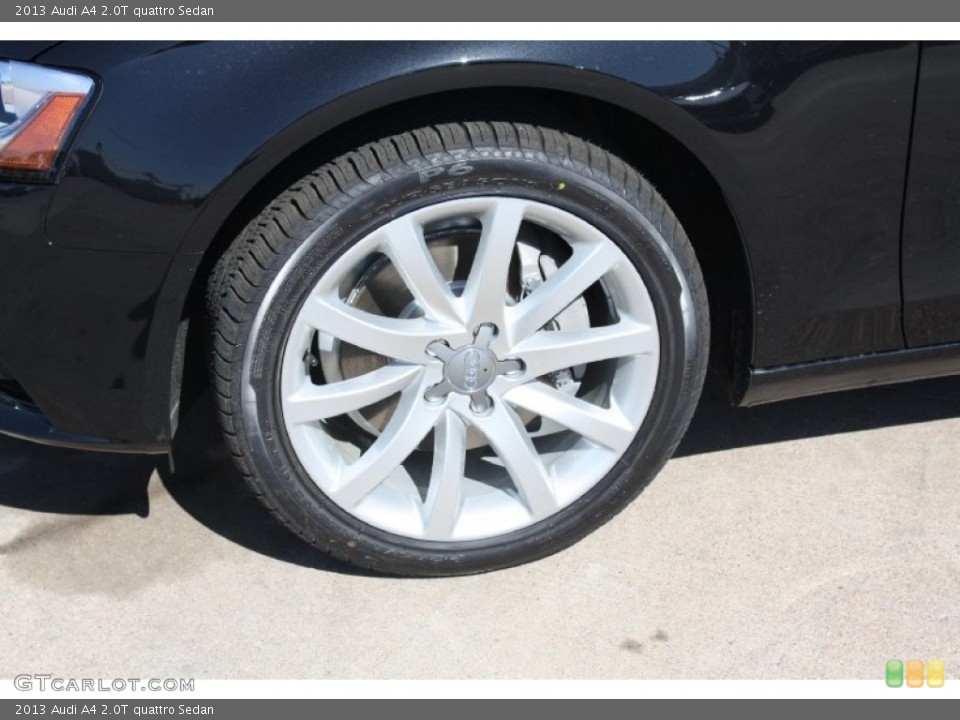2013 Audi A4 2.0T quattro Sedan Wheel and Tire Photo #78346794