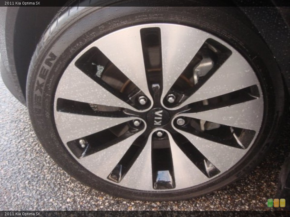 2011 Kia Optima SX Wheel and Tire Photo #78350490