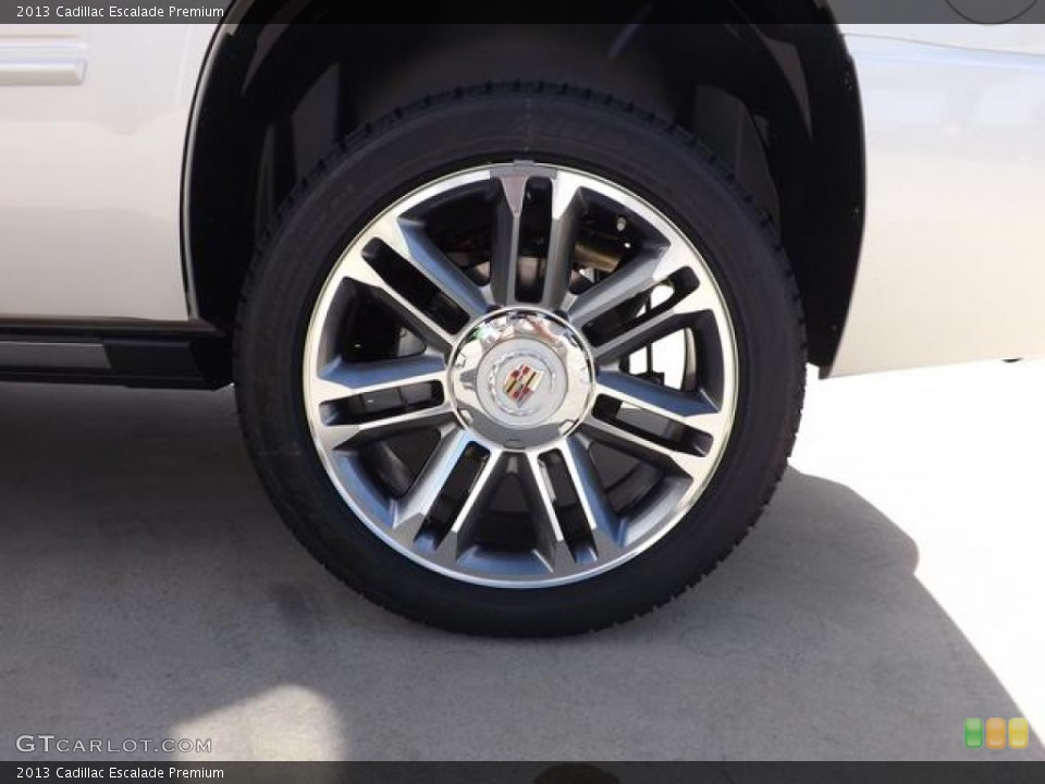 2013 Cadillac Escalade Premium Wheel and Tire Photo #78352609