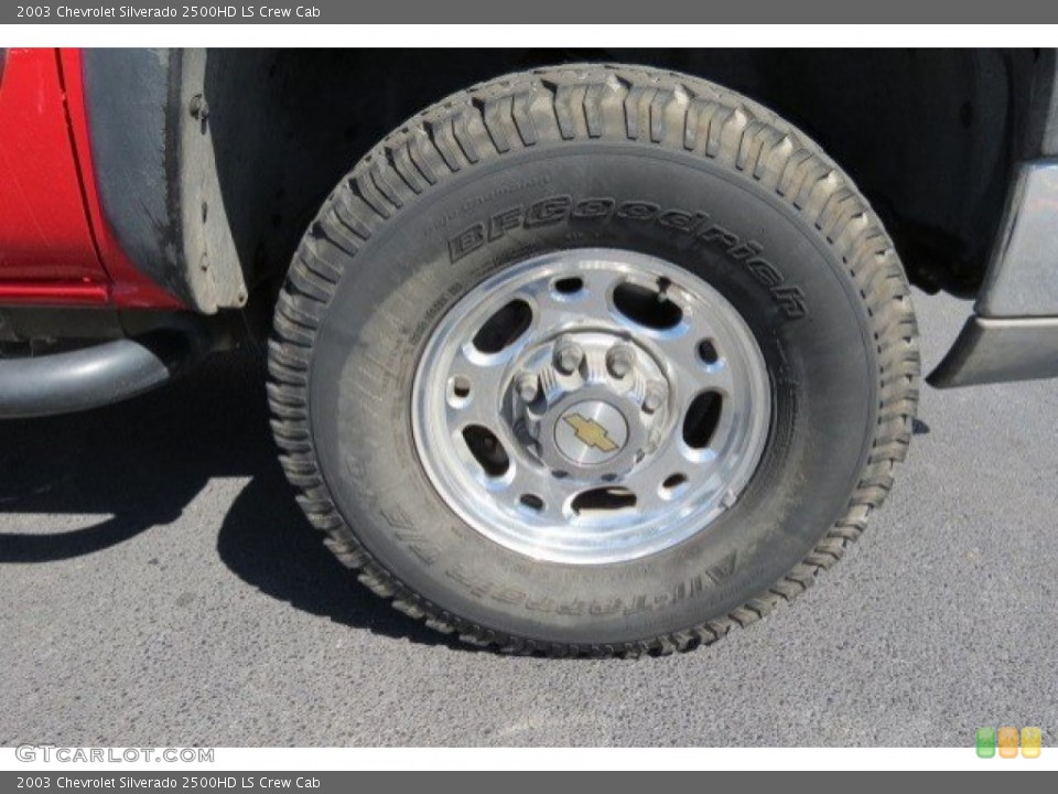 2003 Chevrolet Silverado 2500HD Wheels and Tires