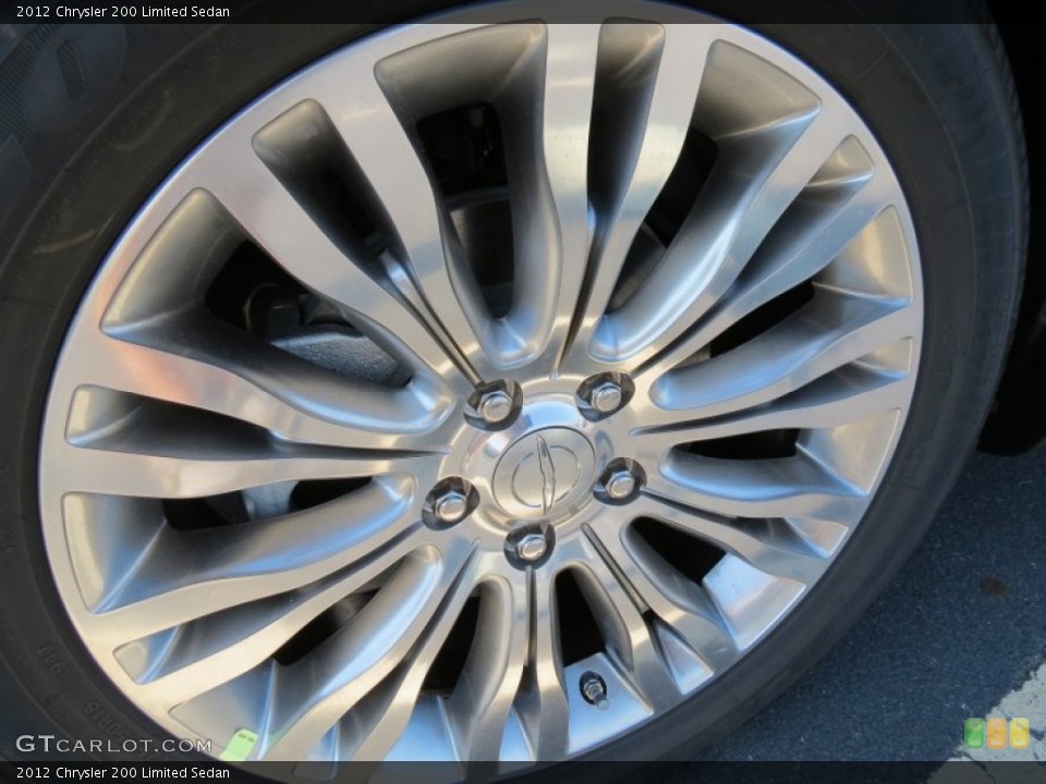 2012 Chrysler 200 Limited Sedan Wheel and Tire Photo #78353538