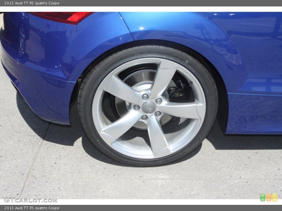 2013 Audi TT RS quattro Coupe Wheel and Tire Photo #78356299