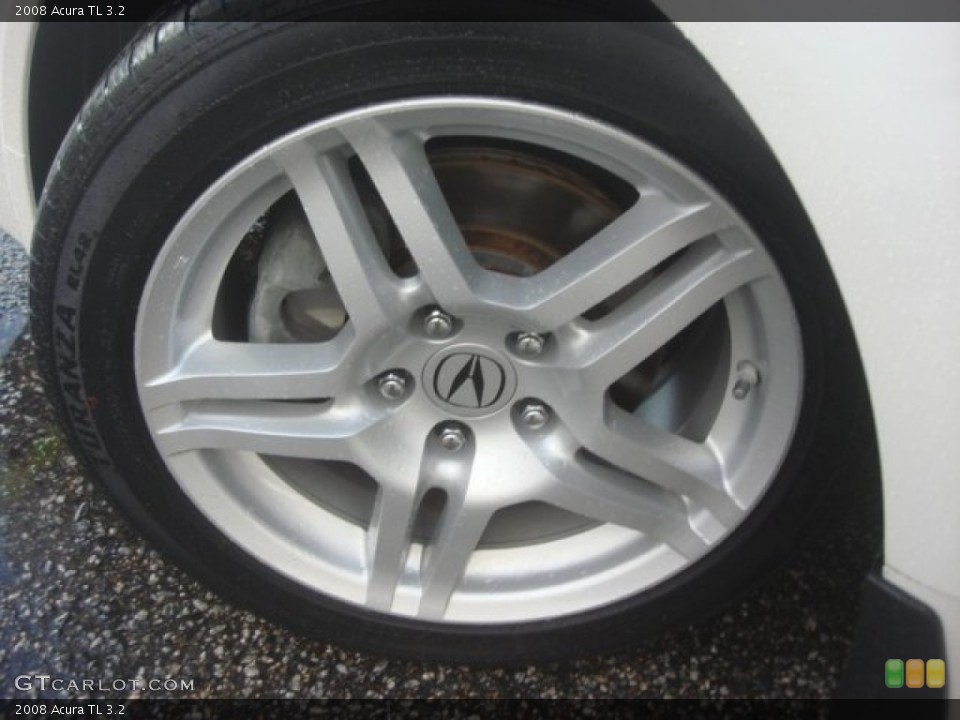 2008 Acura TL 3.2 Wheel and Tire Photo #78356425