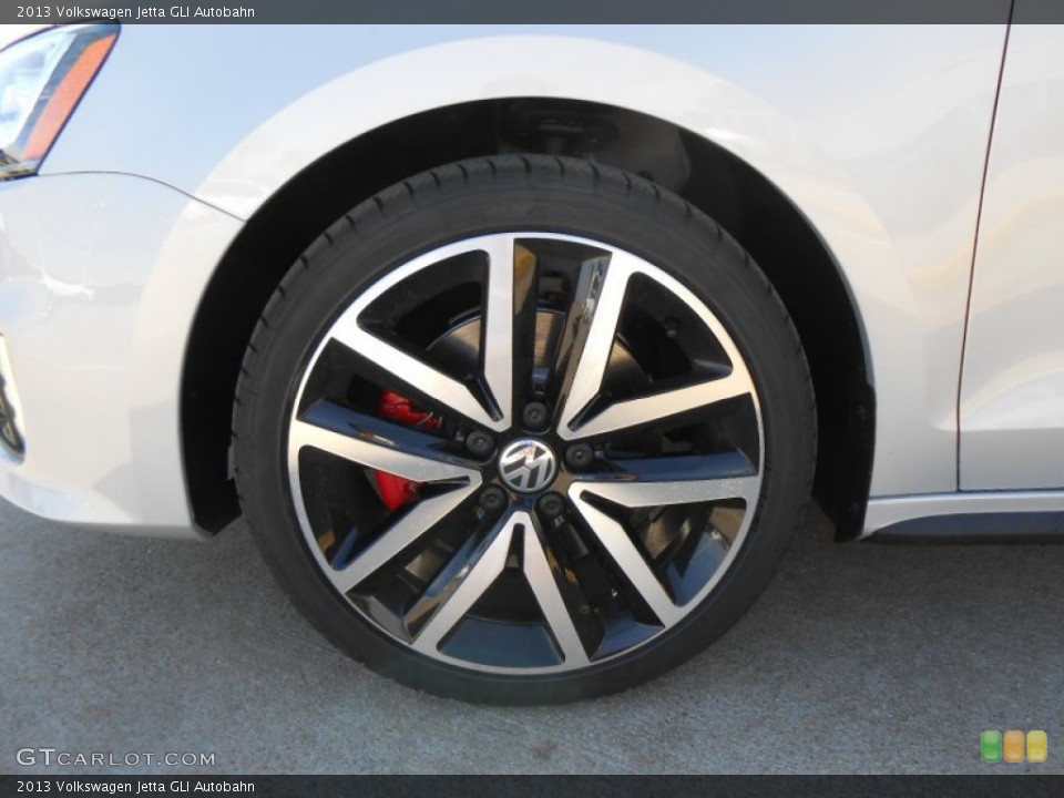 2013 Volkswagen Jetta GLI Autobahn Wheel and Tire Photo #78361734