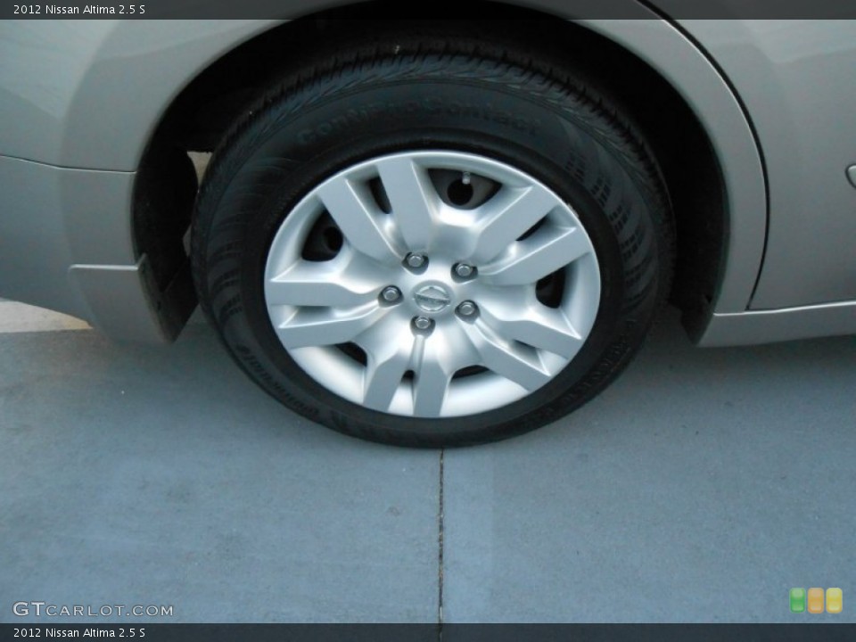 2012 Nissan Altima 2.5 S Wheel and Tire Photo #78365263