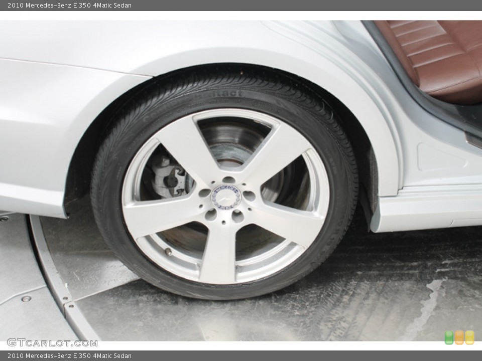 2010 Mercedes-Benz E 350 4Matic Sedan Wheel and Tire Photo #78365930