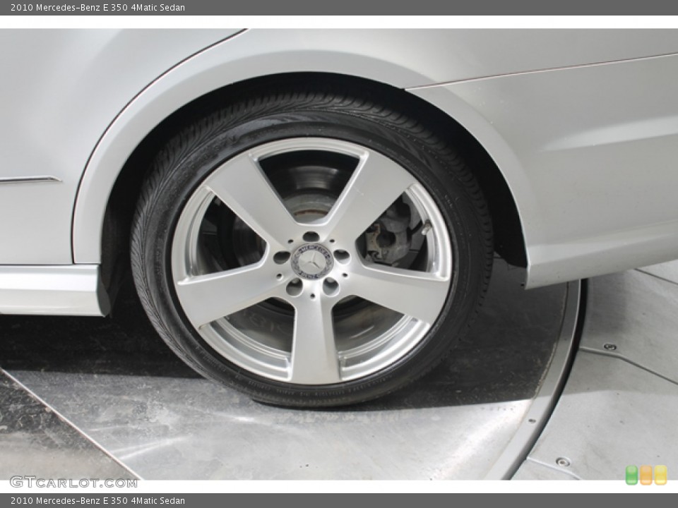 2010 Mercedes-Benz E 350 4Matic Sedan Wheel and Tire Photo #78365958