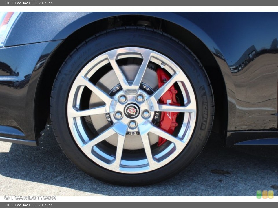 2013 Cadillac CTS -V Coupe Wheel and Tire Photo #78368670