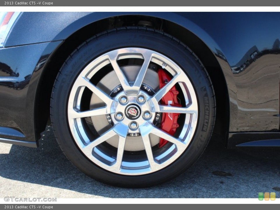 2013 Cadillac CTS -V Coupe Wheel and Tire Photo #78368670
