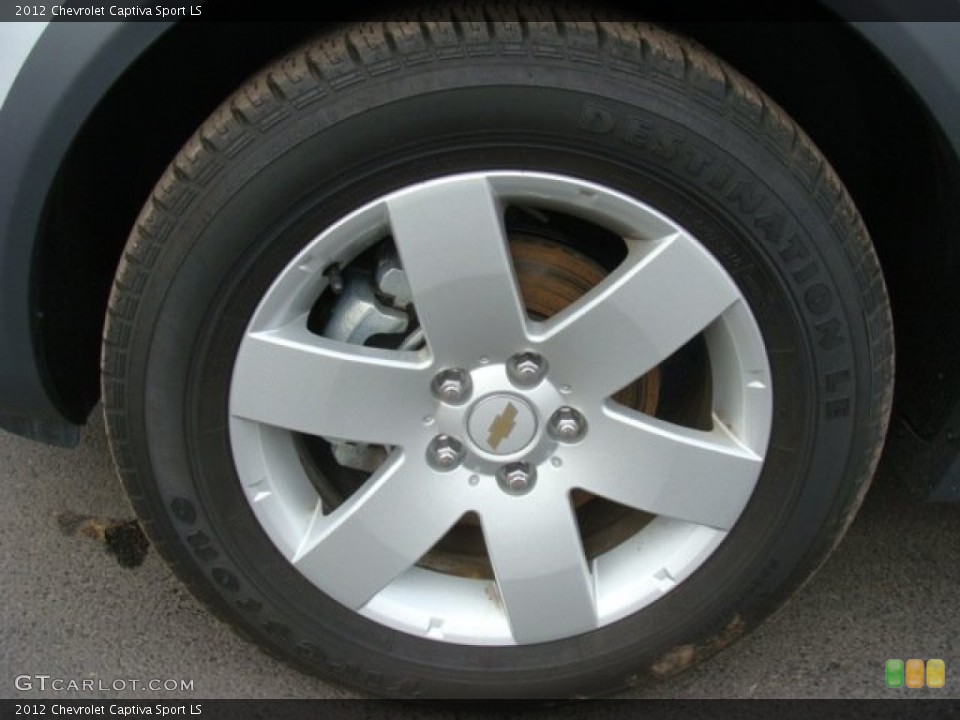 2012 Chevrolet Captiva Sport LS Wheel and Tire Photo #78377229