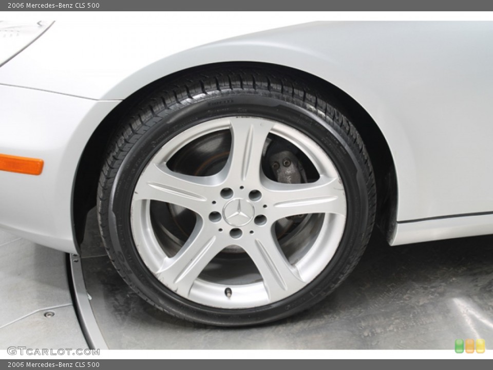 2006 Mercedes-Benz CLS 500 Wheel and Tire Photo #78378620