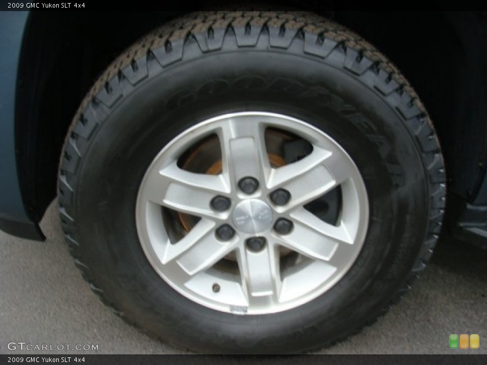 2009 GMC Yukon SLT 4x4 Wheel and Tire Photo #78380369